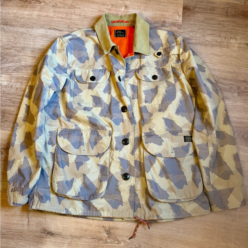 LL Bean x Todd Snyder Men's Maine Camo Four Pocket Fishing Jacket sz Large L - Picture 3 of 6